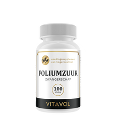 Foliumzuur (vitamine B11) 400mcg